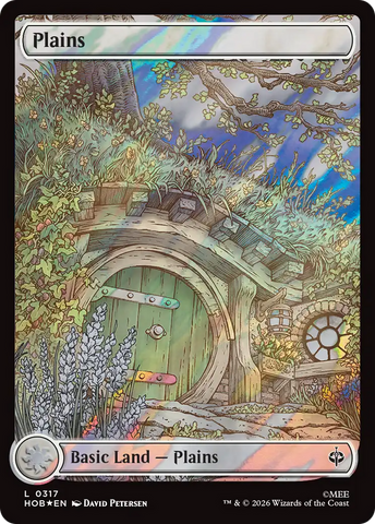 Plains (0317) (Surge Foil) [The Hobbit]