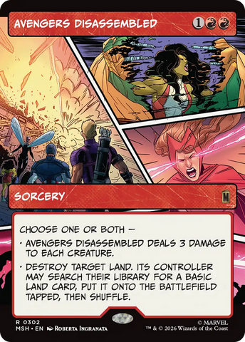Avengers Disassembled (Borderless) [Marvel Super Heroes]