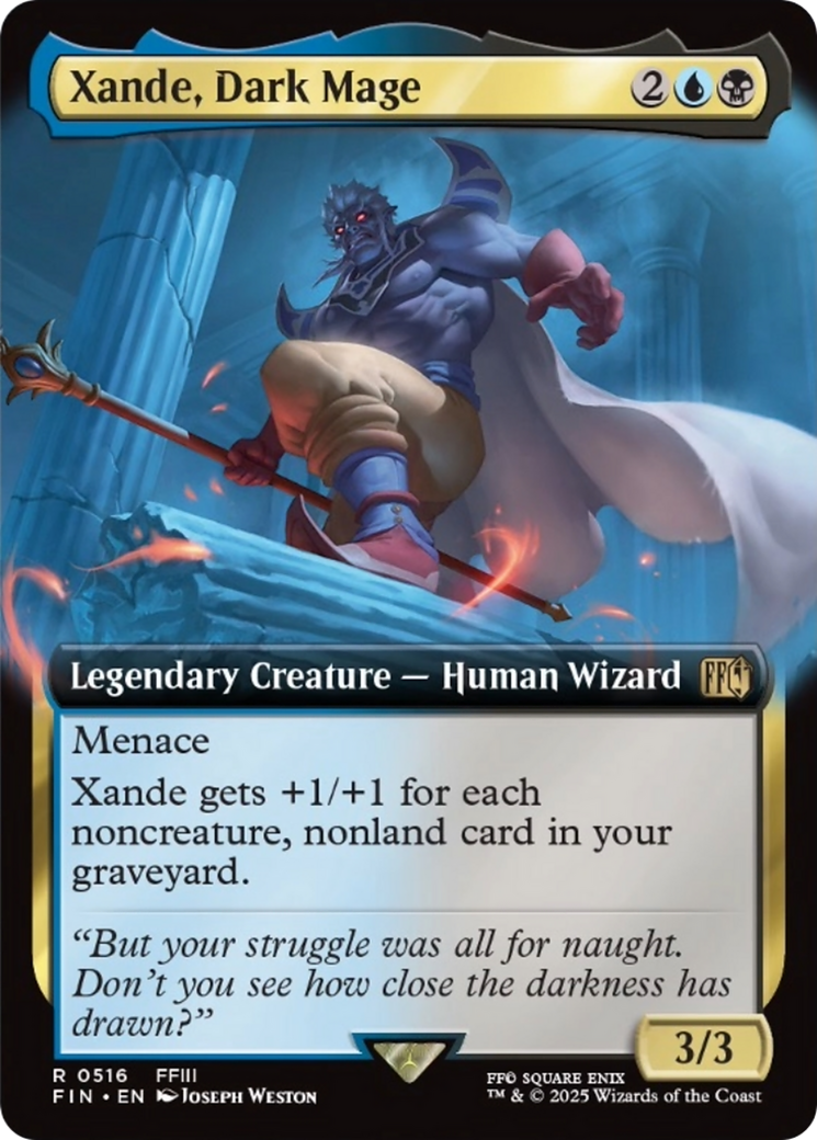 Xande, Dark Mage (Extended Art) [FINAL FANTASY]