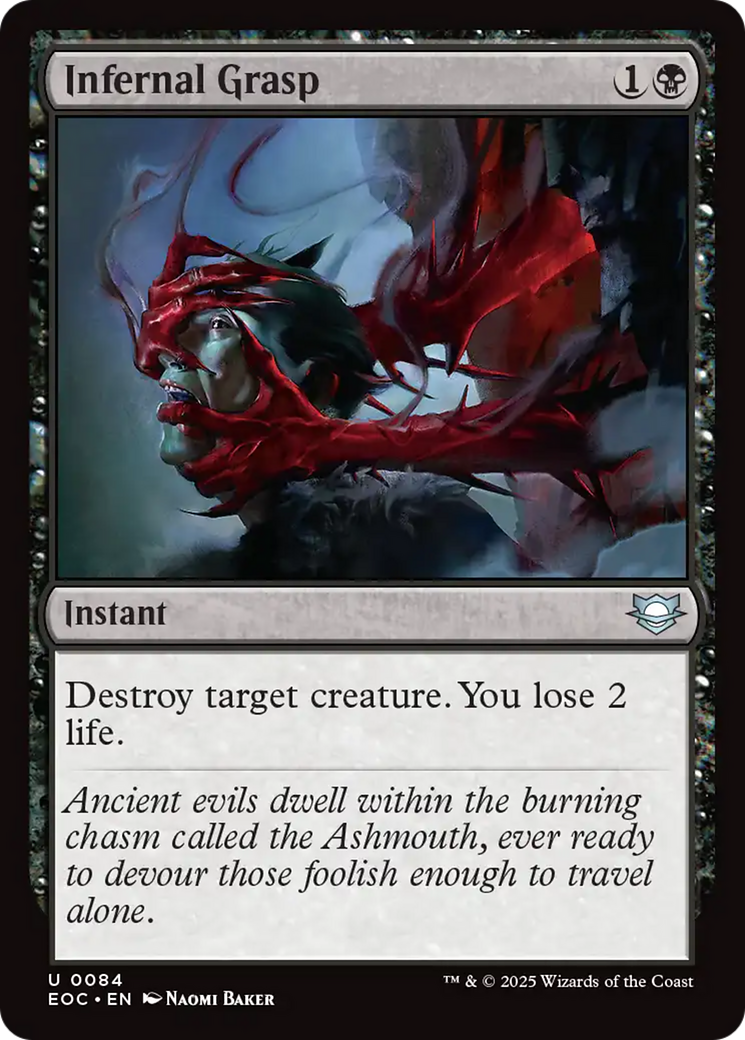 Infernal Grasp [Edge of Eternities Commander]