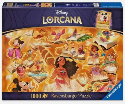 Disney Lorcana Glimmers Puzzle - Amber