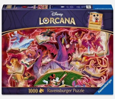 Disney Lorcana Glimmers Puzzle - Ruby