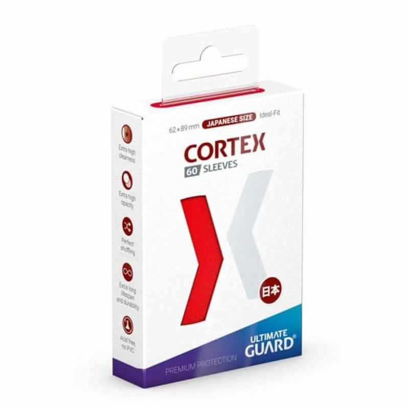 Ultimate Guard - Cortex Japanese Size (Red)