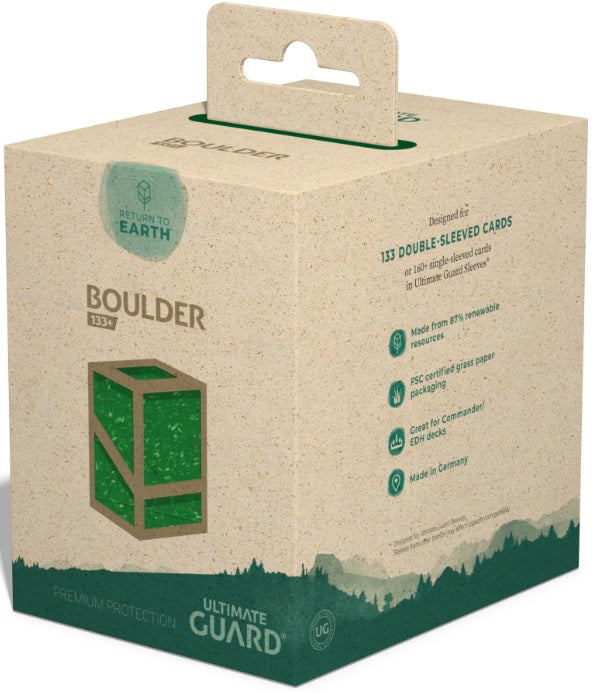 Ultimate Guard Deckbox 133+ Boulder Green