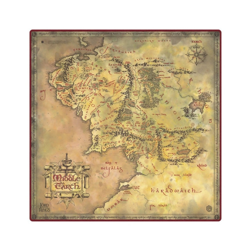 Ultimate Guard Playmat - Lord of the Rings: Places of Middle Earth 24 x 24