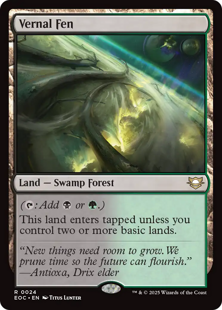 Vernal Fen [Edge of Eternities Commander]
