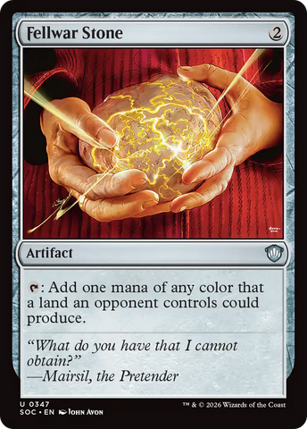 Fellwar Stone [Secrets of Strixhaven Commander]