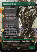 Summon: Titan (Borderless) [FINAL FANTASY]