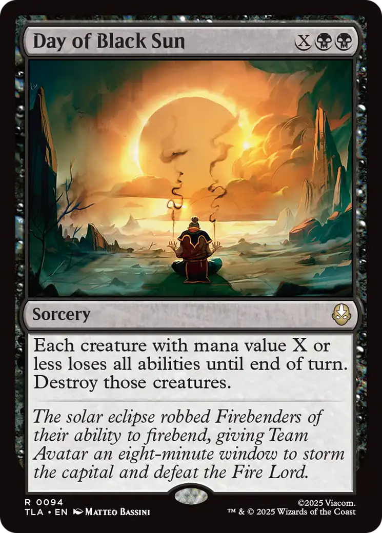 Day of Black Sun [Avatar: The Last Airbender]