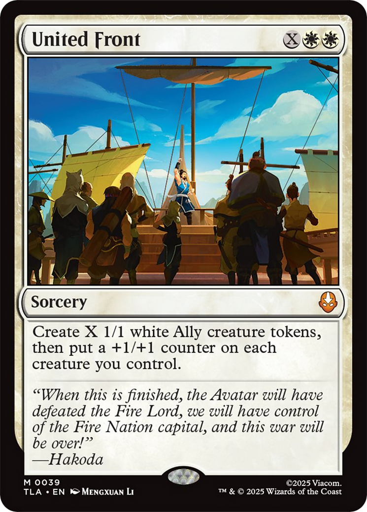 United Front [Avatar: The Last Airbender]