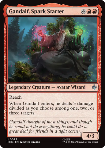 Gandalf, Spark Starter [The Hobbit]