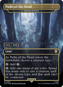 Paths of the Dead - Cavern of Souls (Borderless) (Serialized) [The Lord of the Rings: Tales of Middle-Earth Commander]