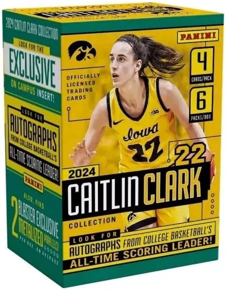 2024 Panini WNBA Caitlin Clark Collection Blaster Box