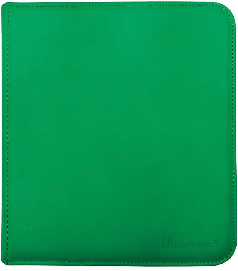 Ultra Pro 12 Pocket Zippered Pro Binder - Vivid Green