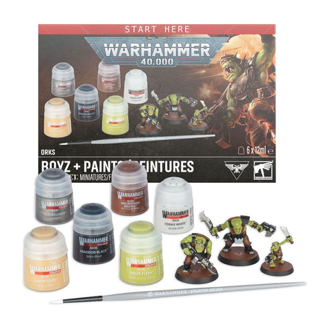 Warhammer 40K: Boyz & Paints