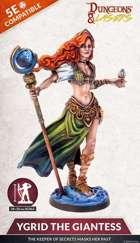 Dungeons & Lasers - Ygrid the Giantesss (Unpainted)