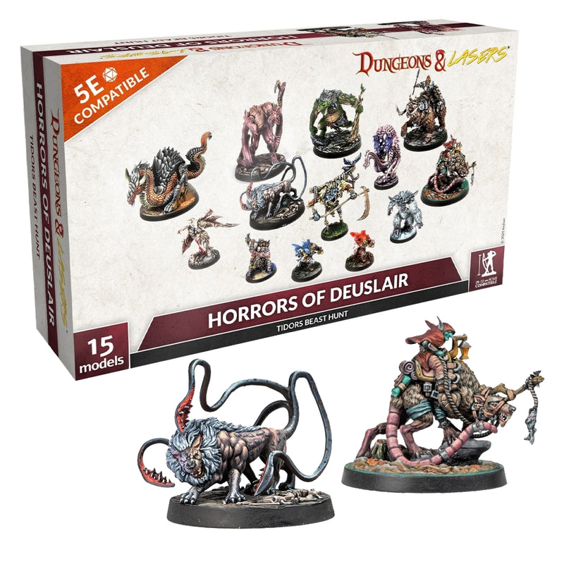 Dungeons & Lasers - Horrors of Deuslair (Unpainted)