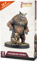 Dungeons & Lasers - Owlbear Family (Unpainted)