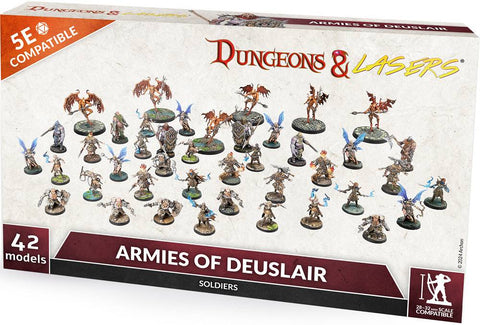 Dungeons & Lasers - Armies of Deuslair (Unpainted)