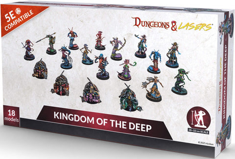 Dungeons & Lasers - Kingdom of the Deep (Unpainted)