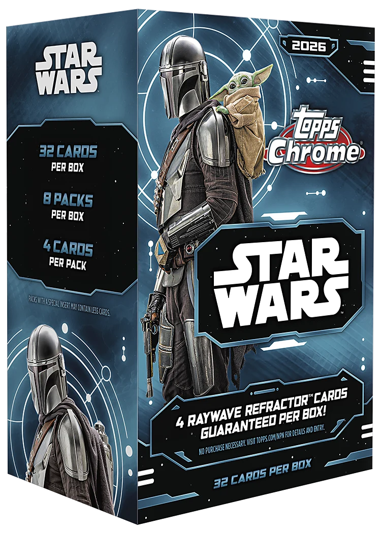 2026 Topps Chrome Star Wars Blaster Box