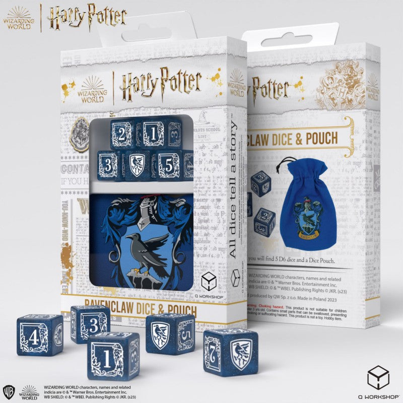 Harry Potter - Dice & Pouch Ravenclaw