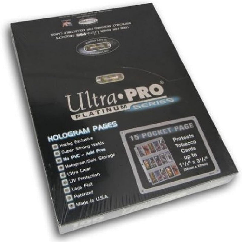 Ultra Pro - 15 Pocket Pages Box