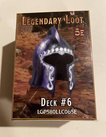 Legendary Loot Cards 5E  Deck #6