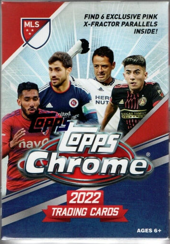 2022 Topps Chrome MLS  - Hobby Box