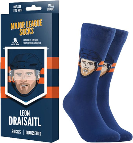 Major League Socks - Leon Draissitl - Edmonton