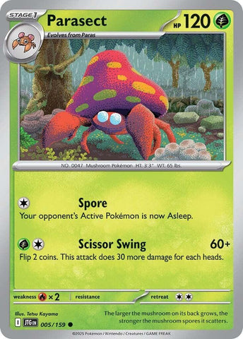 Parasect (005/159) [Scarlet & Violet: Journey Together]