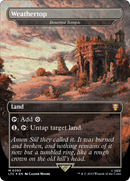 Weathertop - Deserted Temple (Borderless) (Surge Foil Realms and Relics) [The Lord of the Rings: Tales of Middle-Earth Commander]