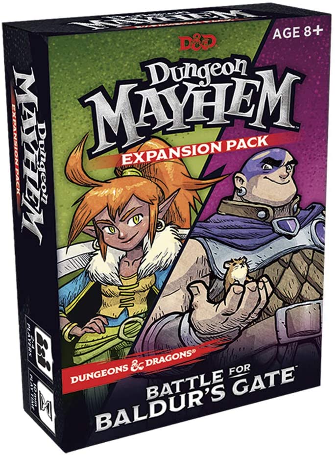 Dungeon Mayhem: Battle for Baldur's Gate Expansion (D&D Card Game)