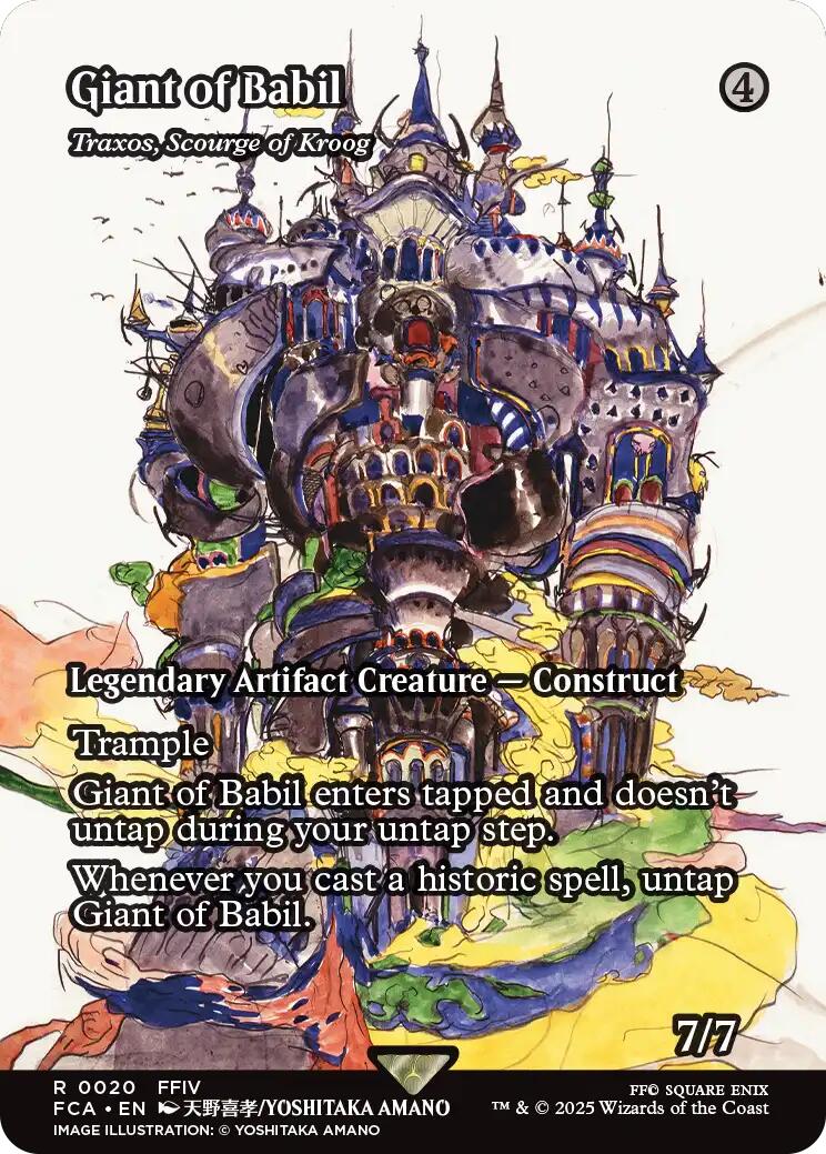 Giant of Babil - Traxos, Scourge of Kroog (Showcase) [FINAL FANTASY : Through the Ages]