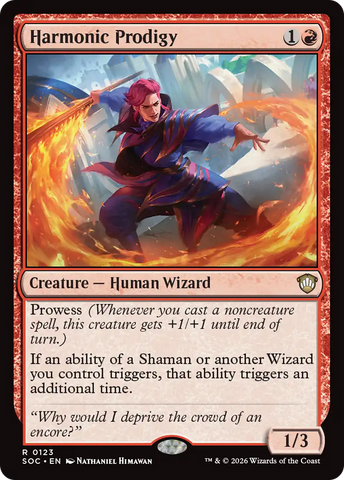 Harmonic Prodigy [Secrets of Strixhaven Commander]