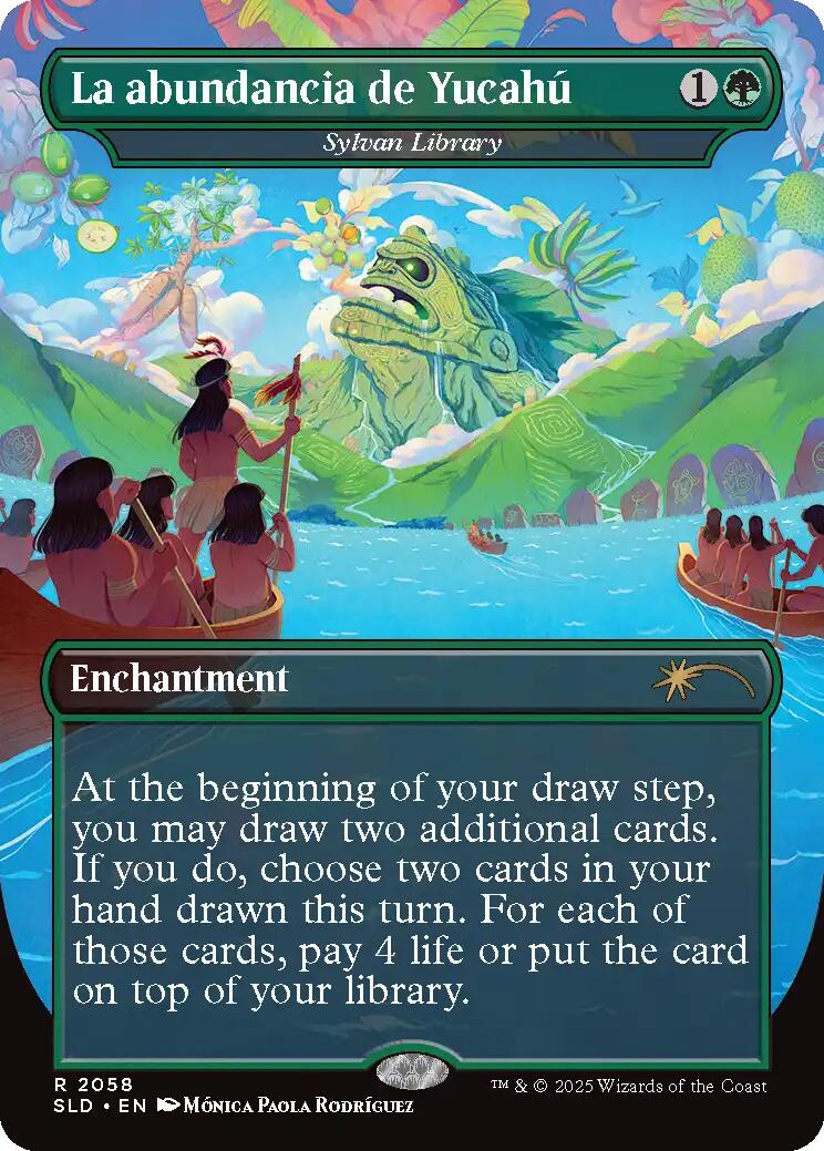 La abundancia de Yucahu - Sylvan Library [Secret Lair Drop Series]