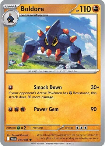Boldore (047/086) [Scarlet & Violet: White Flare]