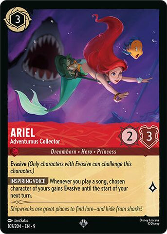 Ariel - Adventurous Collector (107/204) [Fabled]