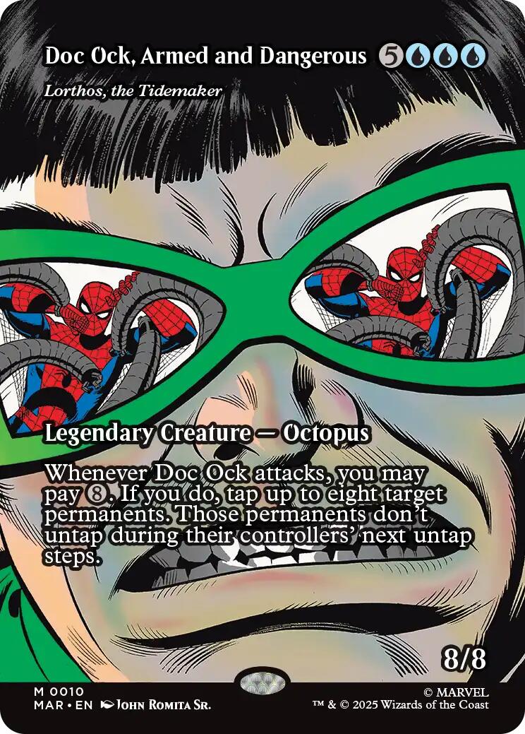 Doc Ock, Armed and Dangerous - Lorthos, the Tidemaker (Borderless) [Marvel Universe: Eternal-Legal]