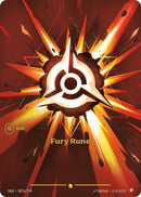 Fury Rune (007a/298 - Alternate) [Riftbound TCG: Origins]