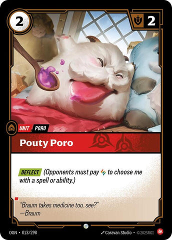 Pouty Poro (013/298 - Common) [Riftbound TCG: Origins]
