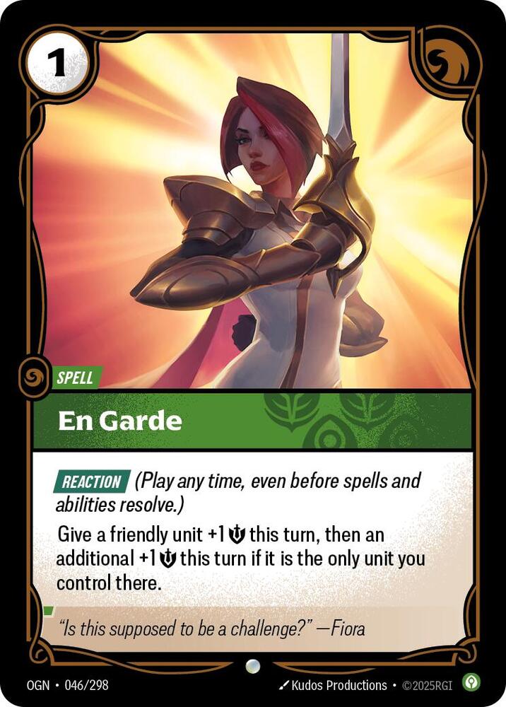 En Garde (046/298 - Common) [Riftbound TCG: Origins]