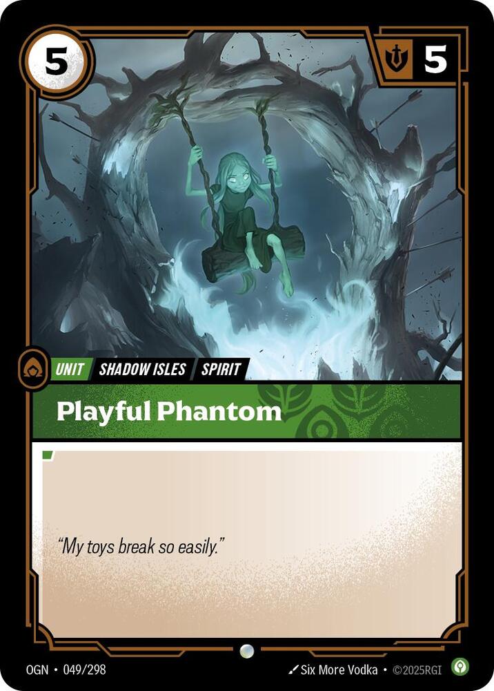 Playful Phantom (049/298 - Common) [Riftbound TCG: Origins]