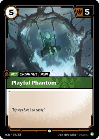 Playful Phantom (049/298 - Common) [Riftbound TCG: Origins]