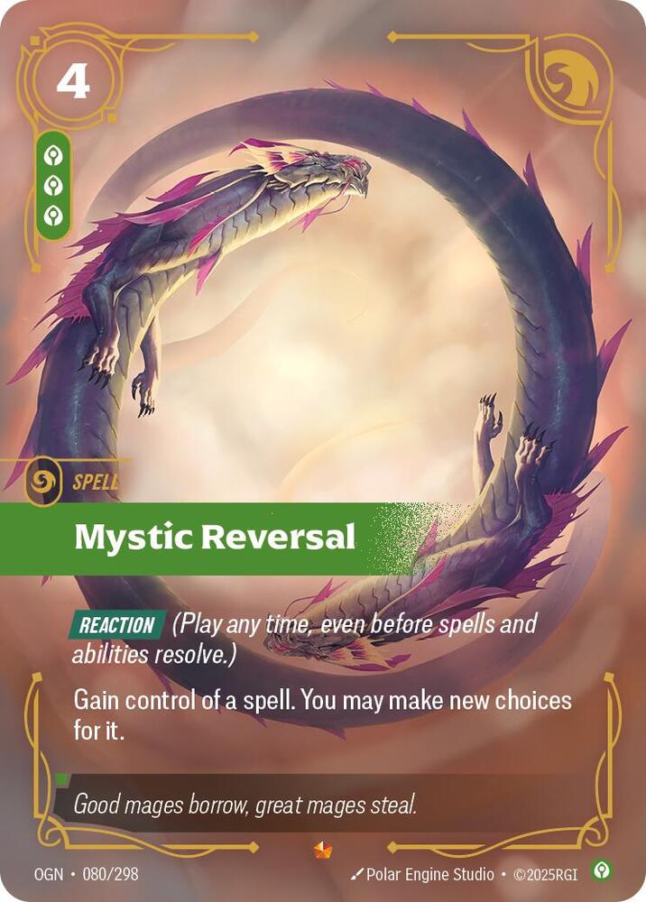 Mystic Reversal (080/298 - Epic) [Riftbound TCG: Origins]