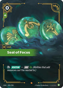 Seal of Focus (081/298 - Epic) [Riftbound TCG: Origins]