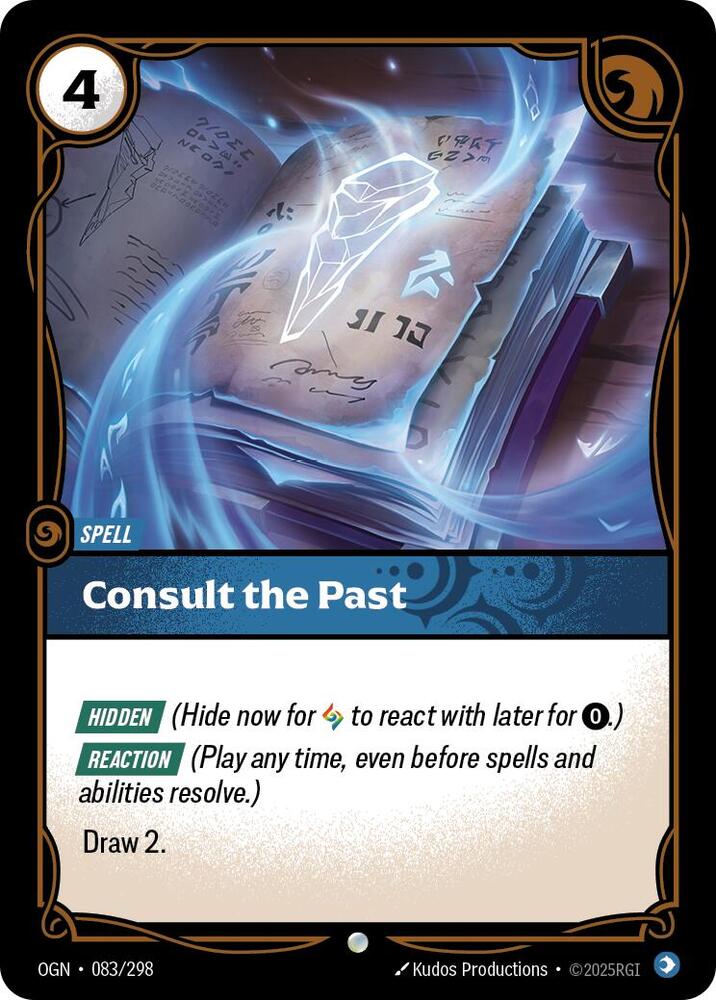 Consult the Past (083/298 - Common) [Riftbound TCG: Origins]