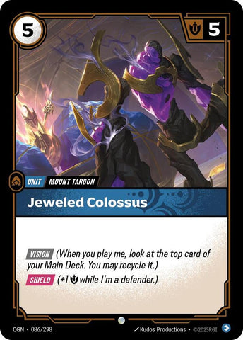 Jeweled Colossus (086/298 - Common) [Riftbound TCG: Origins]