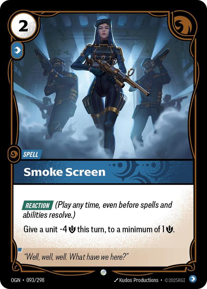 Smoke Screen (093/298 - Common) [Riftbound TCG: Origins]