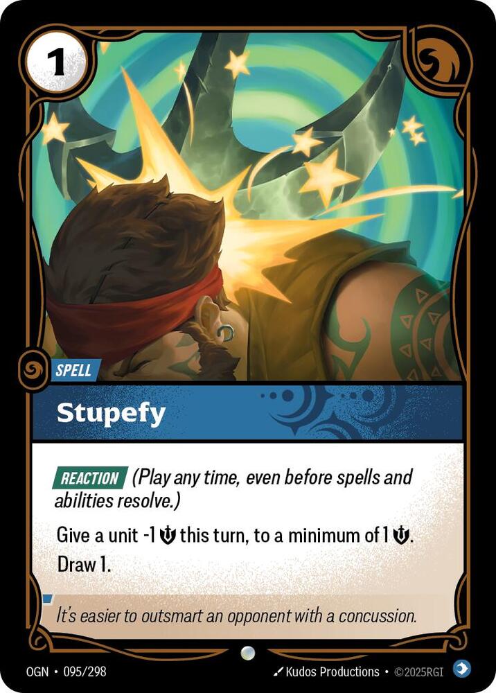 Stupefy (095/298 - Common) [Riftbound TCG: Origins]